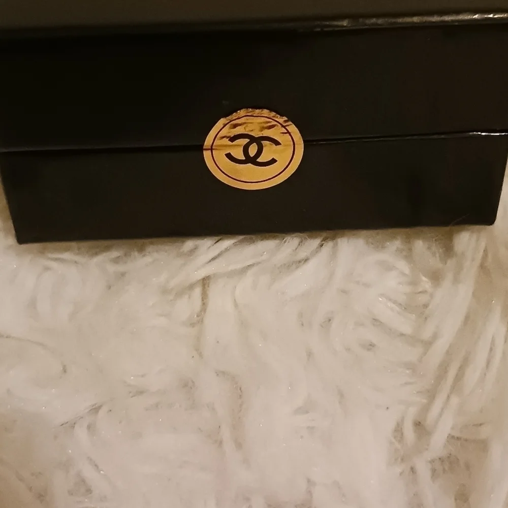 Chanel 24k gold plated earrings
